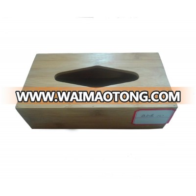 Bamboo Tissue Dispenser Tissue Box Holder for Home