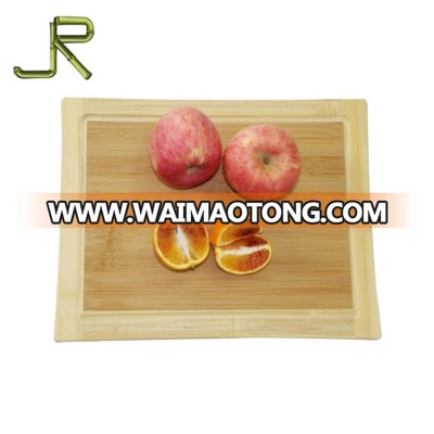 Eco-friendly rectangular kitchen bamboo chopping board set