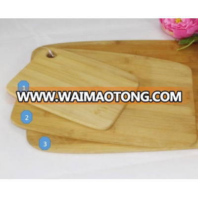 Customized Size Natural meat bamboo chopping board set,cutting board set