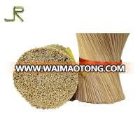 Food grade disposable natural long lasting round incense bamboo agarbatti sticks