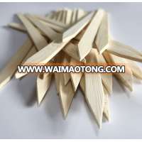 Flat skewers bamboo factory flat skewers supplier