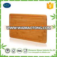 Extra Large Bamboo Cutting Board - 18x12 Thick Strong Bamboo Wood Cutting Board with Drip Groove